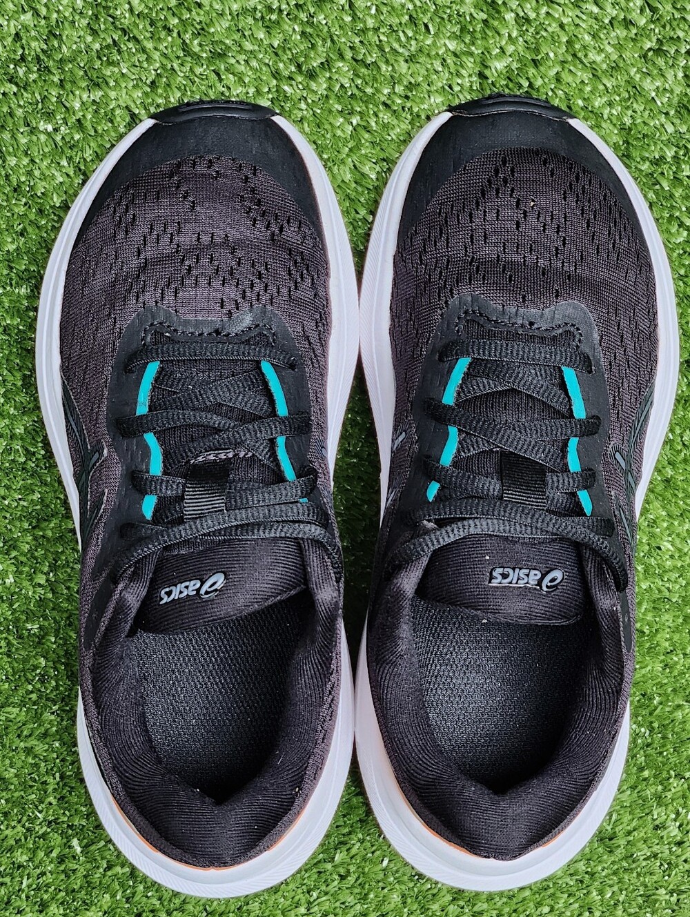 Asics GT-1000 13 Little Kids Boys Size 2.5 Black Running/Walking Sneakers Shoes - Picture 11 of 15